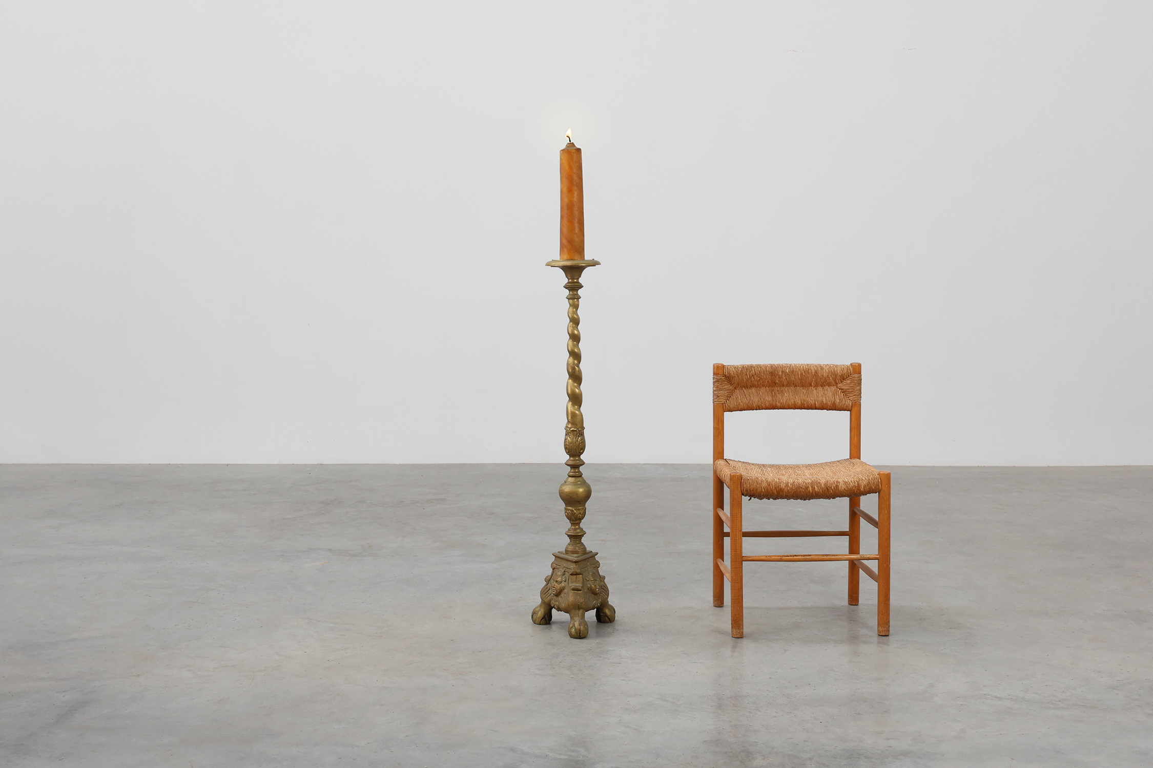 Large copper church candle holder, France 19th centurythumbnail